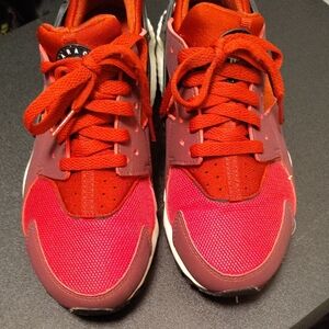 Nike Kids Red and Purple Sneakers